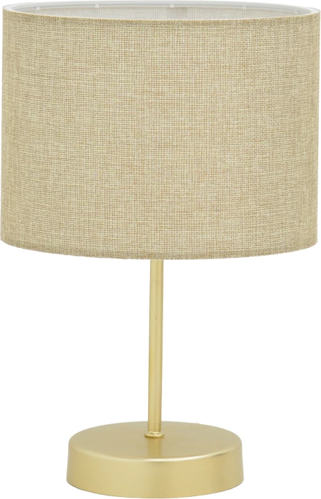 Llambë tavoline PWL-0961, ngjyrë bezhë kafe-ari, D22x32cm