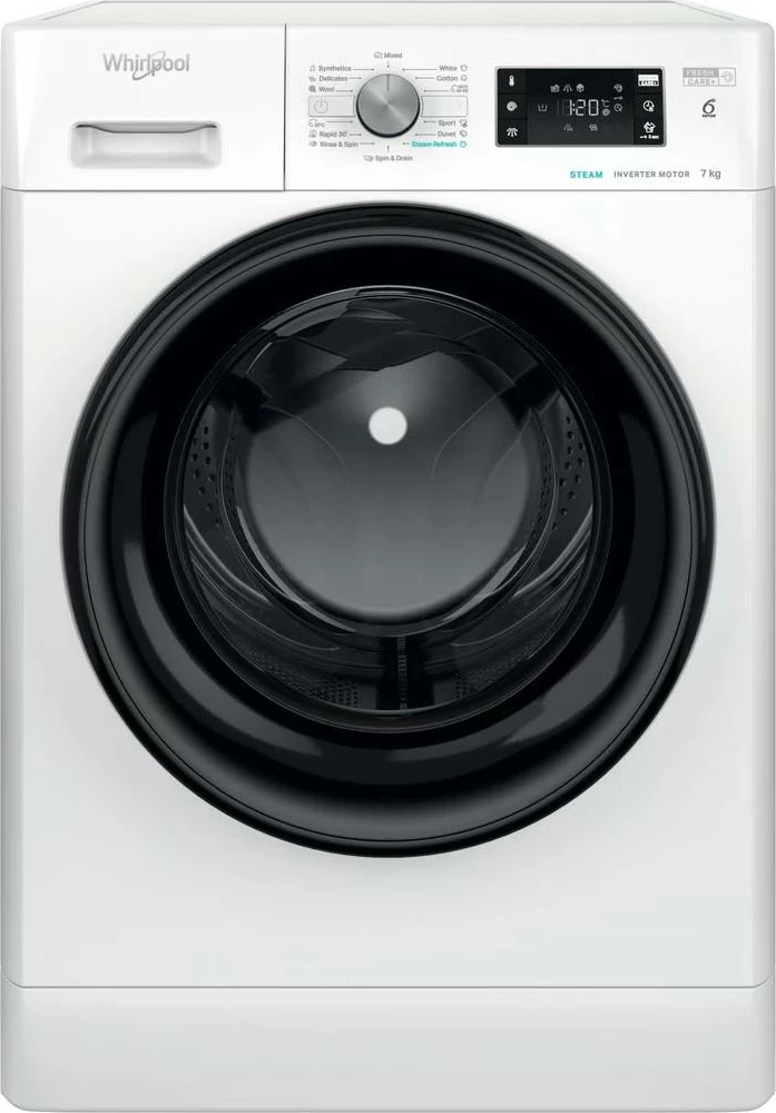 Makinë larëse Whirlpool FFB 7259 BV EE, 7kg, 1200rpm, klasa B, e bardhë