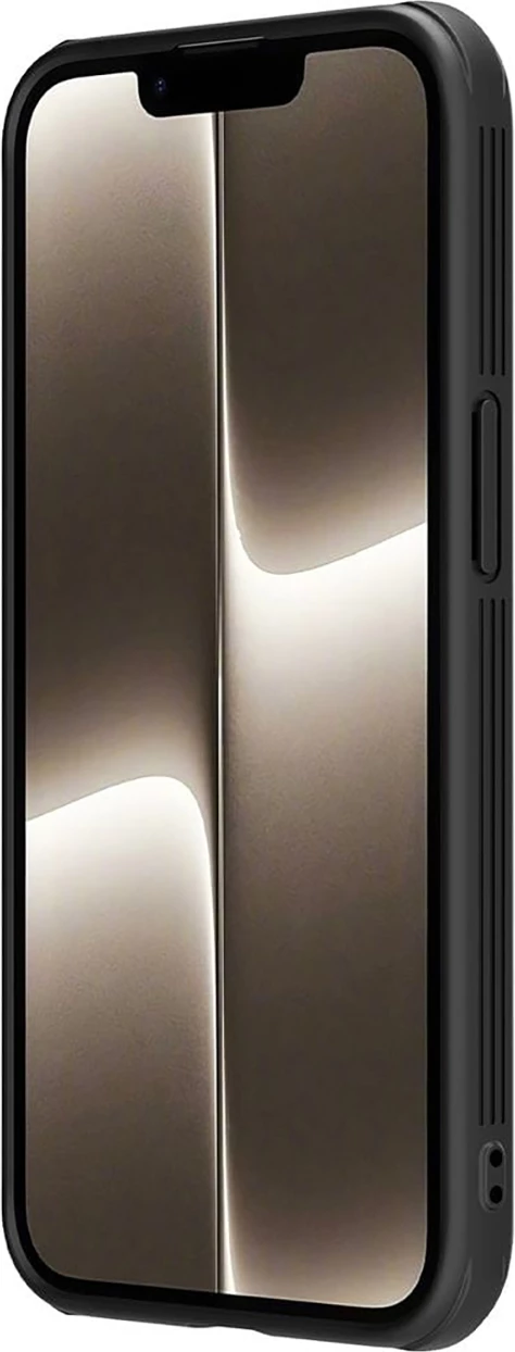 Mbështjellës Nillkin CamShield Pro për iPhone 16e, i zi