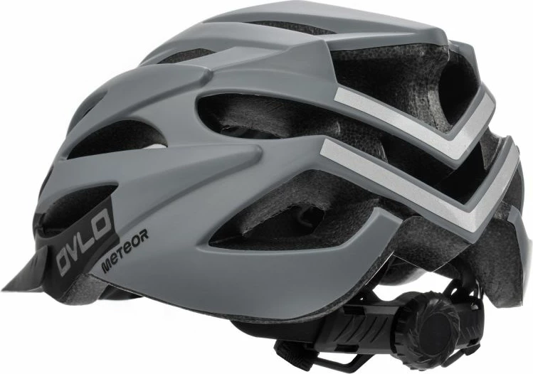 Helmetë për meshkuj dhe femra Meteor, e hirtë