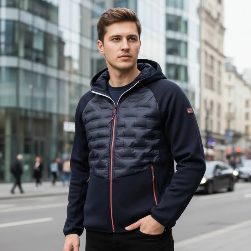 Jakne për meshkuj Geographical Norway, navy blue [Madhësia: L]