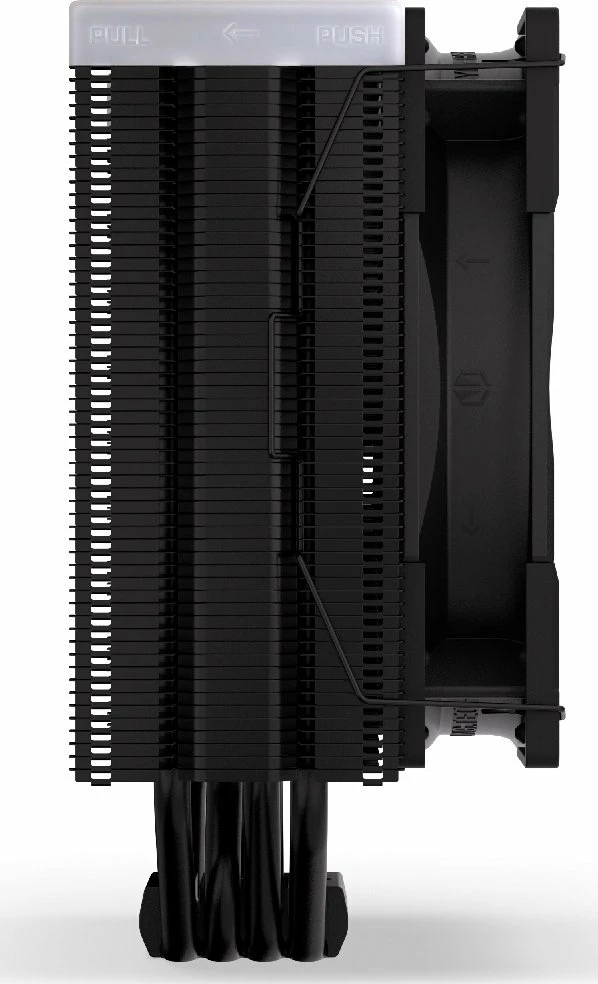 Ftohës CPU Endorfy Fera 5 Black ARGB (EY3A012), 120 mm PWM, 220 W TDP, i zi, me kontrollues ARGB