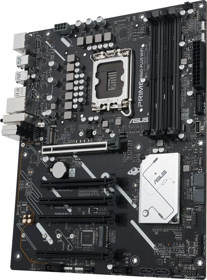 Pllakë amë ASUS PRIME B860-PLUS WIFI, ATX, Intel B860, Wi-Fi 6E
