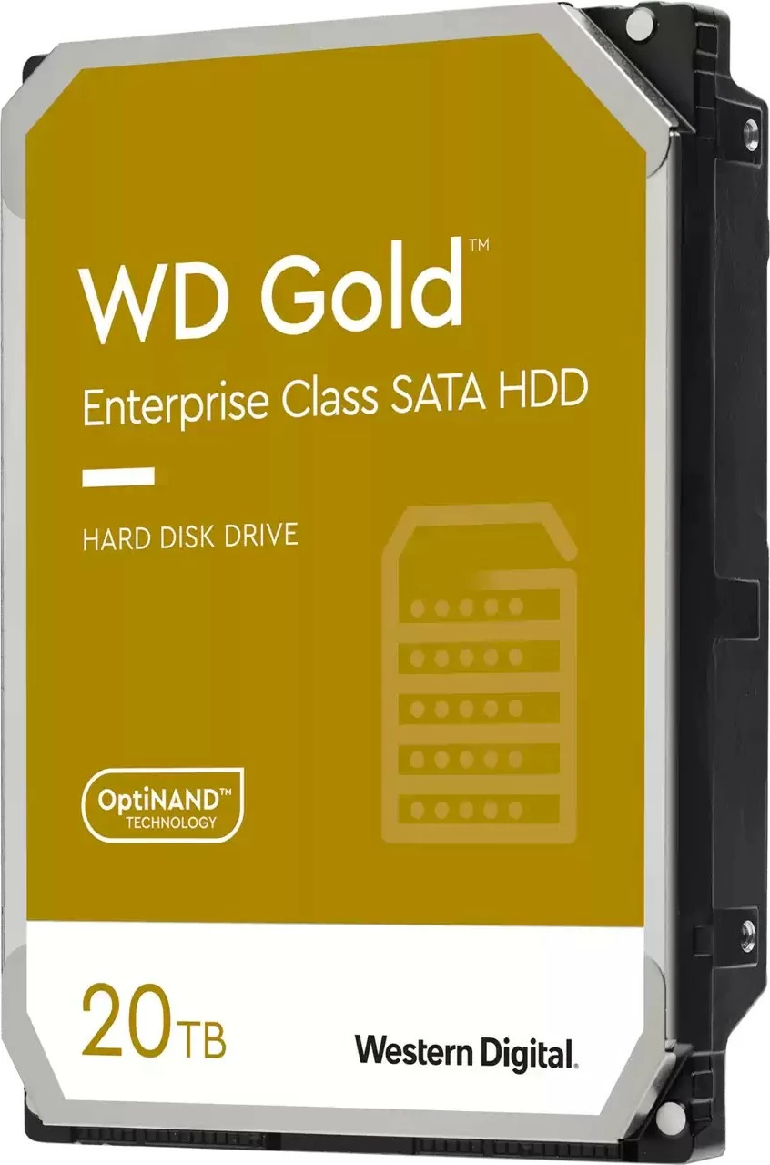 Hard disk Western Digital Gold 20 TB, 7200 RPM, 512 MB, 3.5", Serial ATA III