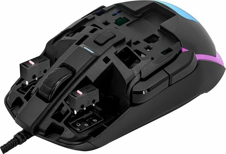 Maus Tracer Gamezone Master RGB 12000 DPI 8 butona 1.5 m kabllo, i zi
