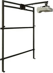 Mbajtëse dyshemeje për ekran Neomounts MOVE Up, 32-75", 1800 mm, 25 kg, e zezë