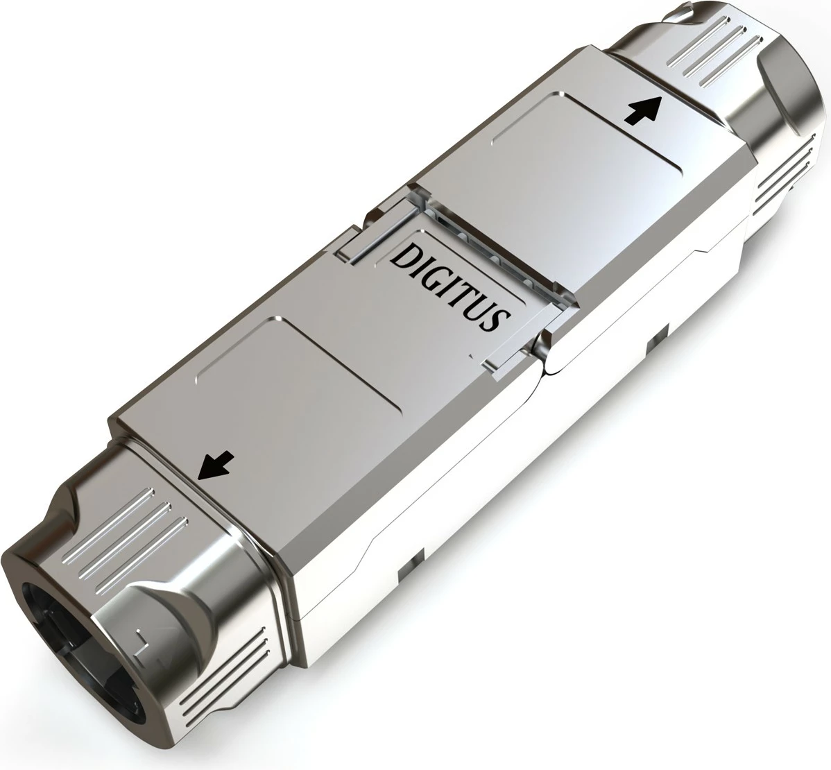 Konektor rrjetit Digitus Cat6a, për terren, 500 MHz, çelik inox