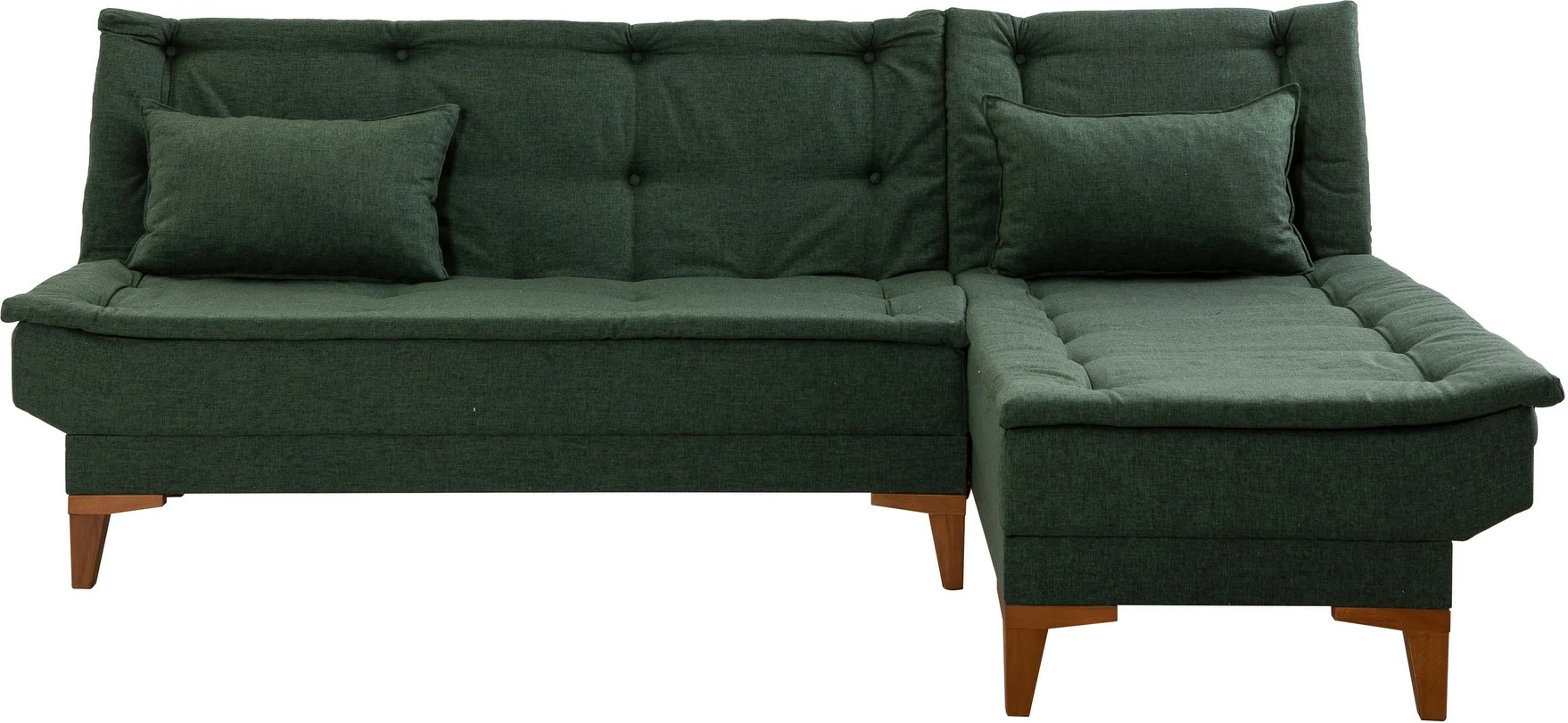 Kënd-sofë krevati Atelier del Sofa, ngjyrë e gjelbër, Santo