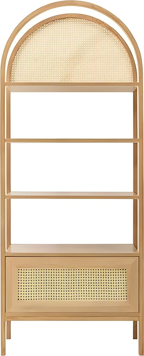 Raft librash Hanah Home, Nala 75, ngjyrë natyrale