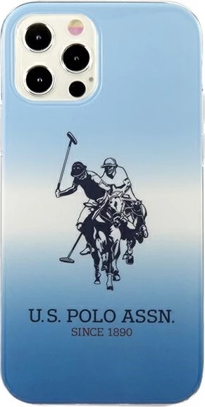 Mbështjellës U.S. Polo Assn. USHCP12MPCDGBL për iPhone 12/12 Pro 6.1", Gradient, Blu