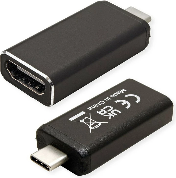 Adapter display VALUE USB-C në HDMI 4K, 60Hz, i zi