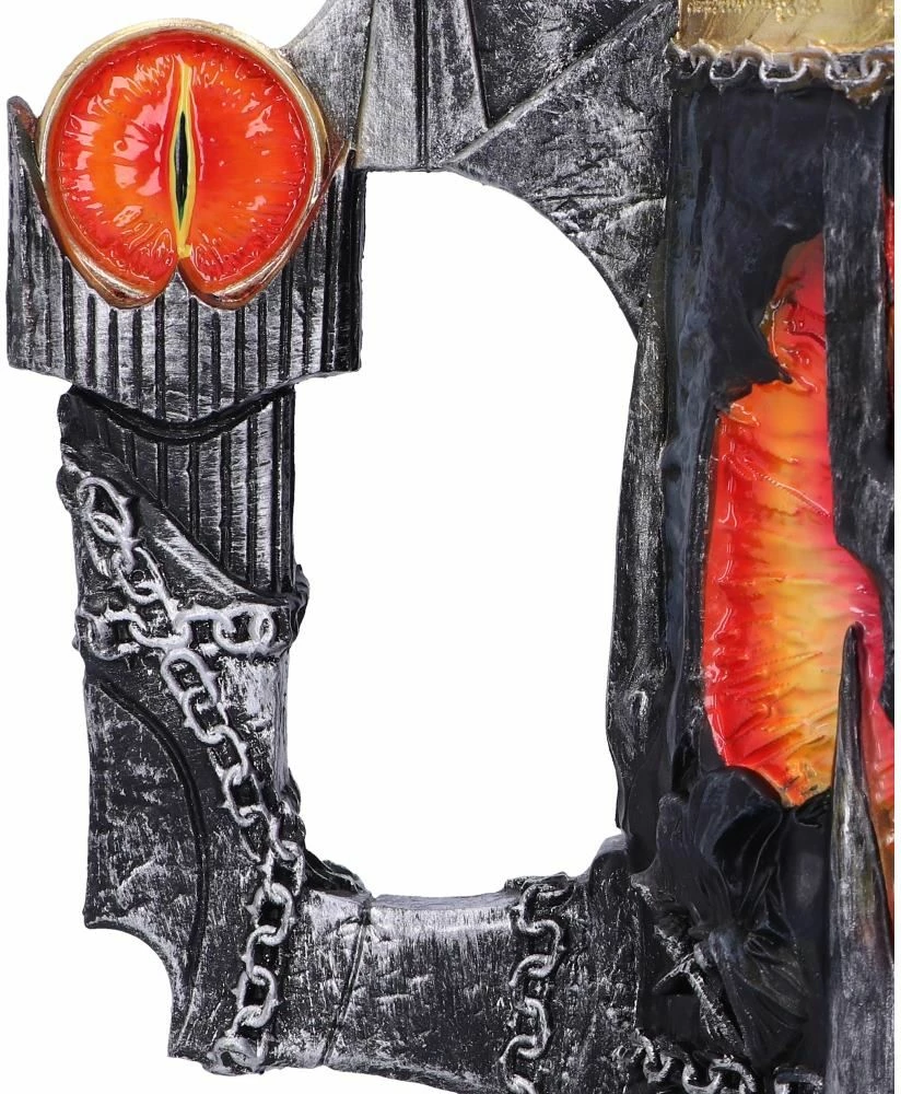 Mug NEMESIS NOW Lord of the Rings Sauron, resin, i pikturuar me dorë, e zezë/kuqe