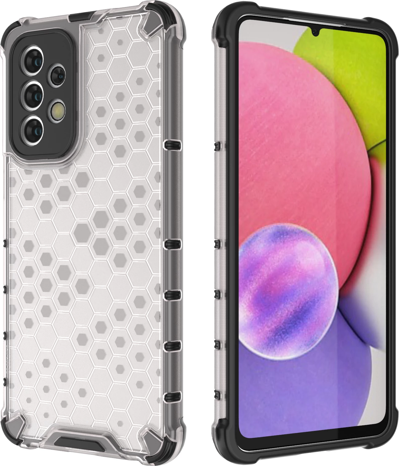 Mbështjellës Hurtel Honeycomb për Samsung Galaxy A33 5G, Blu