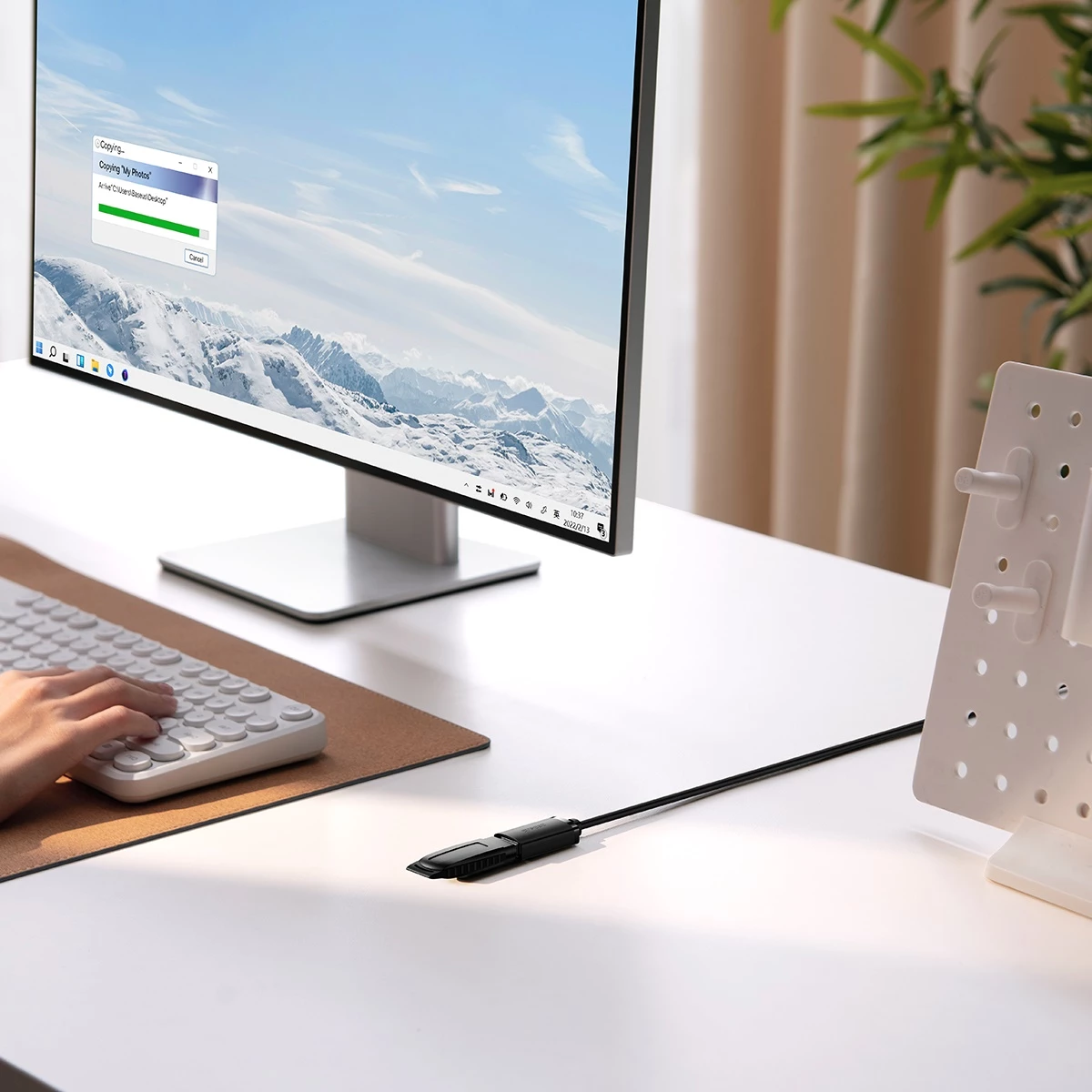 Kabllo zgjatuese USB 2.0 Baseus AirJoy Series, 1.5m, e zezë