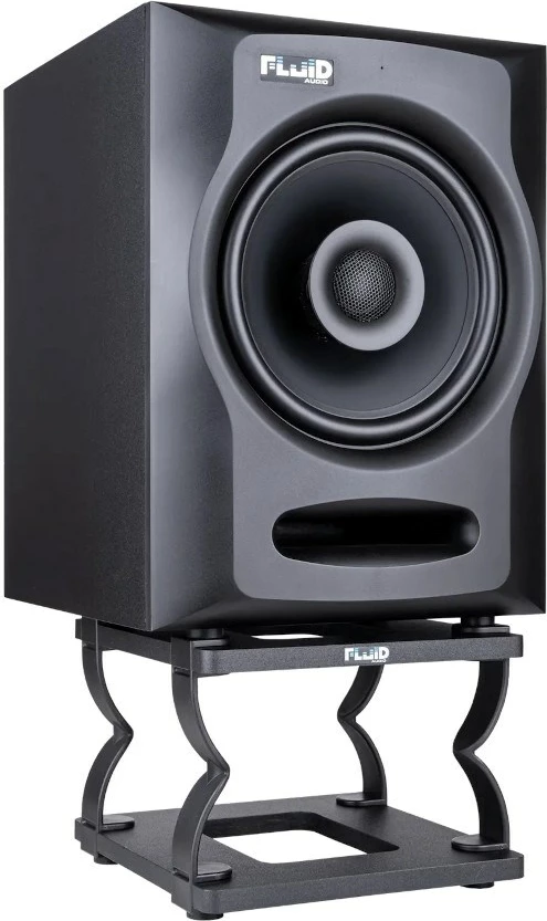 Stenda Fluid Audio DS8 për monitorë studio, 6 dhe 8 inç, të zeza, set 2 copë