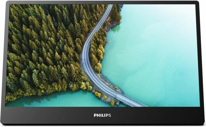 Monitor portativ Philips 16B1P3302D 15.6\" IPS FHD, USB-C, 75Hz, i zi, set me kabllo USB-C dhe çantë bartëse