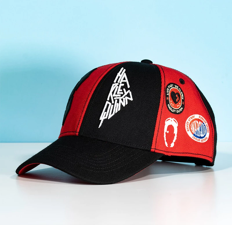 Kapele snapback Numskull Harley Quinn The Suicide Squad, one size, kuqe/zezë