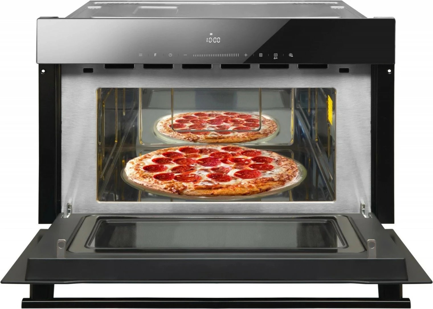 Furrë me mikrovalë, Amica, AMMB34E1GVB, 34 L, 900 W, grill 1100 W, inkastruese, e zezë