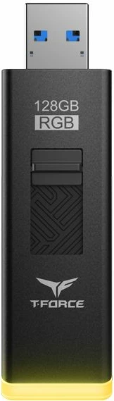 USB memorje TEAMGROUP T-FORCE SPARK RGB TSPARK3128GB01 128GB USB 3.2, e zezë