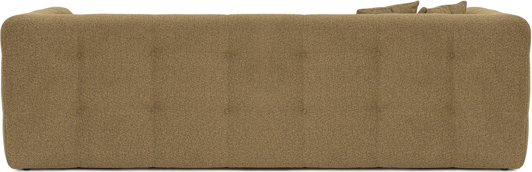 Divan treshe Atelier del Sofa, Cady, ngjyrë kaki