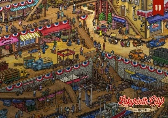 Labyrinth City: Pierre the Maze Detective EN Global