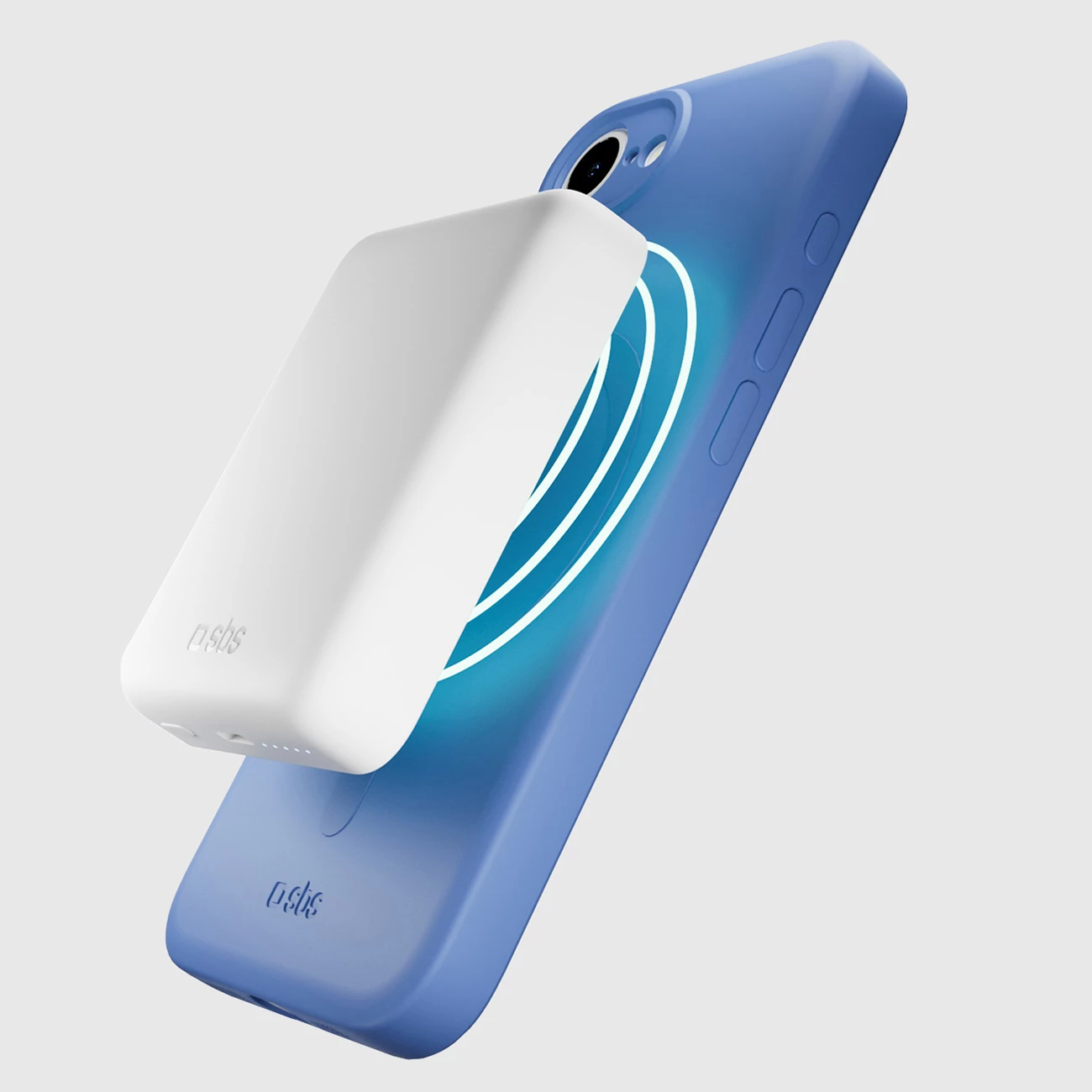 Mbështjellës SBS Instinct Mag për iPhone 16e/17e, kompatibil me MagSafe, blu