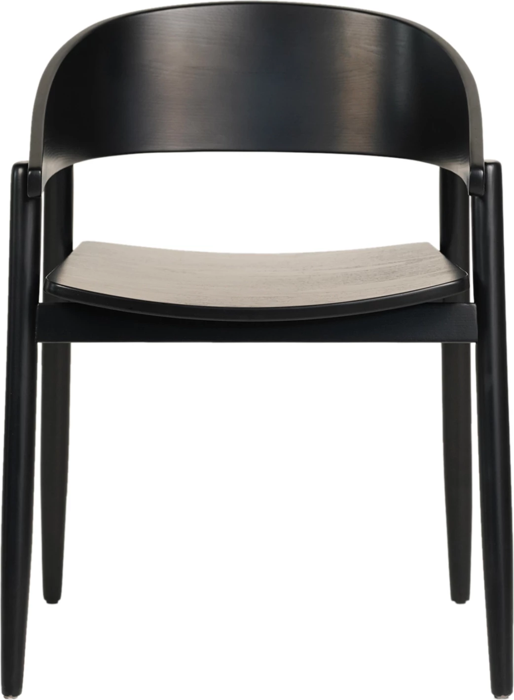 Karrige për ngrënie CANOP FH9950.02 dru frashëri ngjyrë e zezë 56,5x61x74H cm