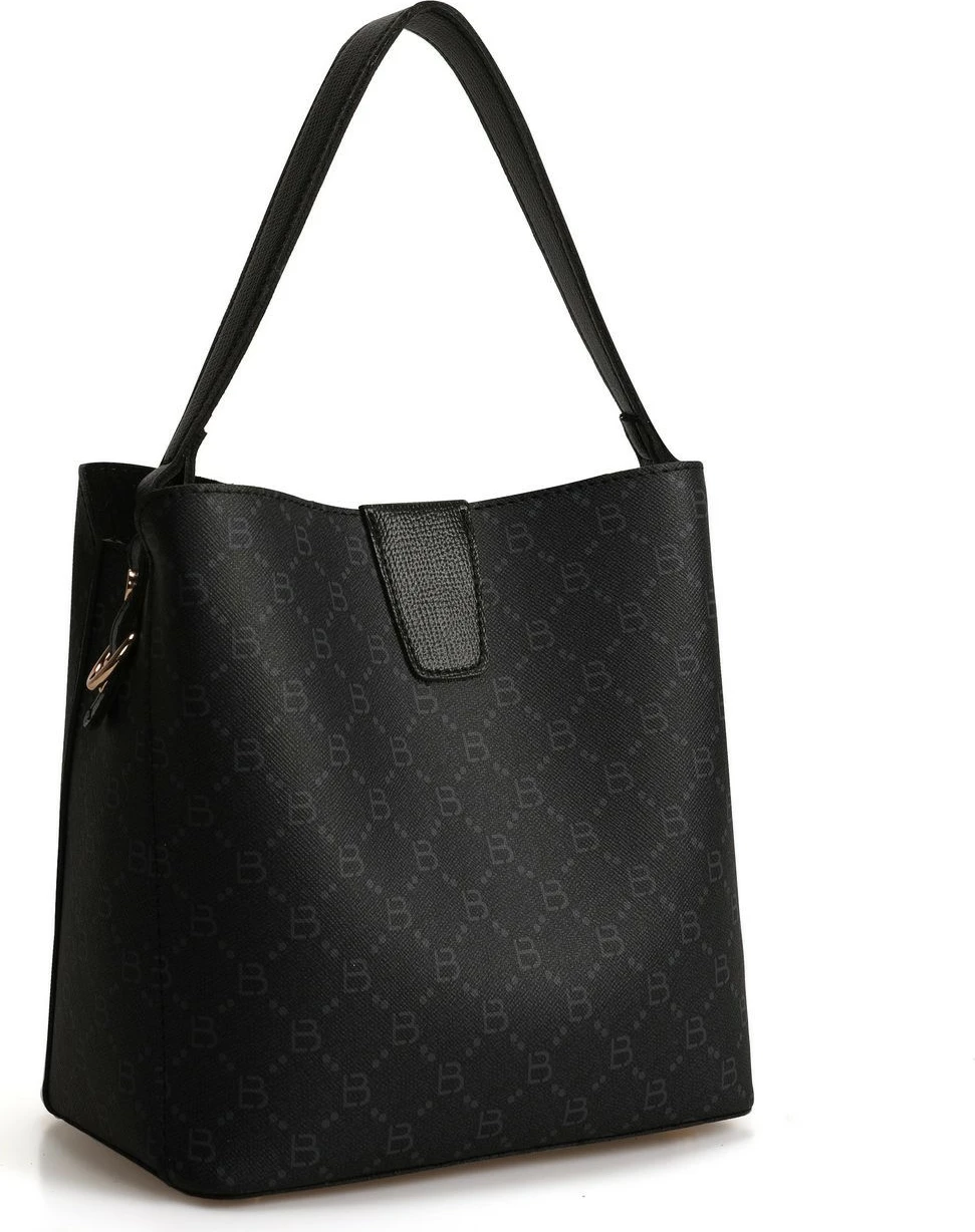 Çantë bucket Lucky Bees, 328 v2, e zezë, gri