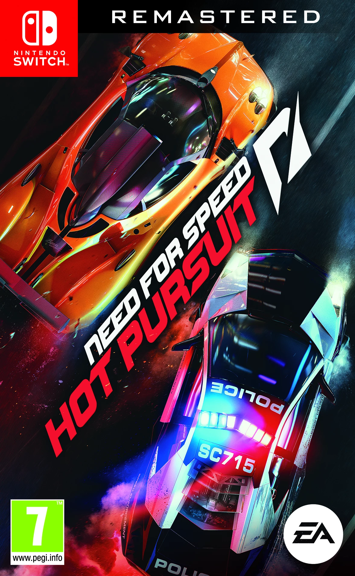 Lojë Nintendo Switch Electronic Arts Need for Speed: Hot Pursuit Remastered, PEGI 7