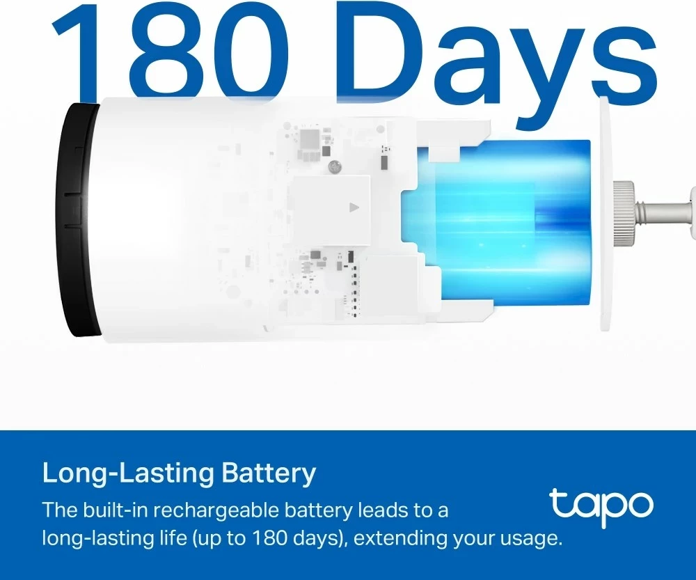 Kamerë sigurie TP-Link Tapo C410, Bullet IP, 2304 x 1296, e bardhë