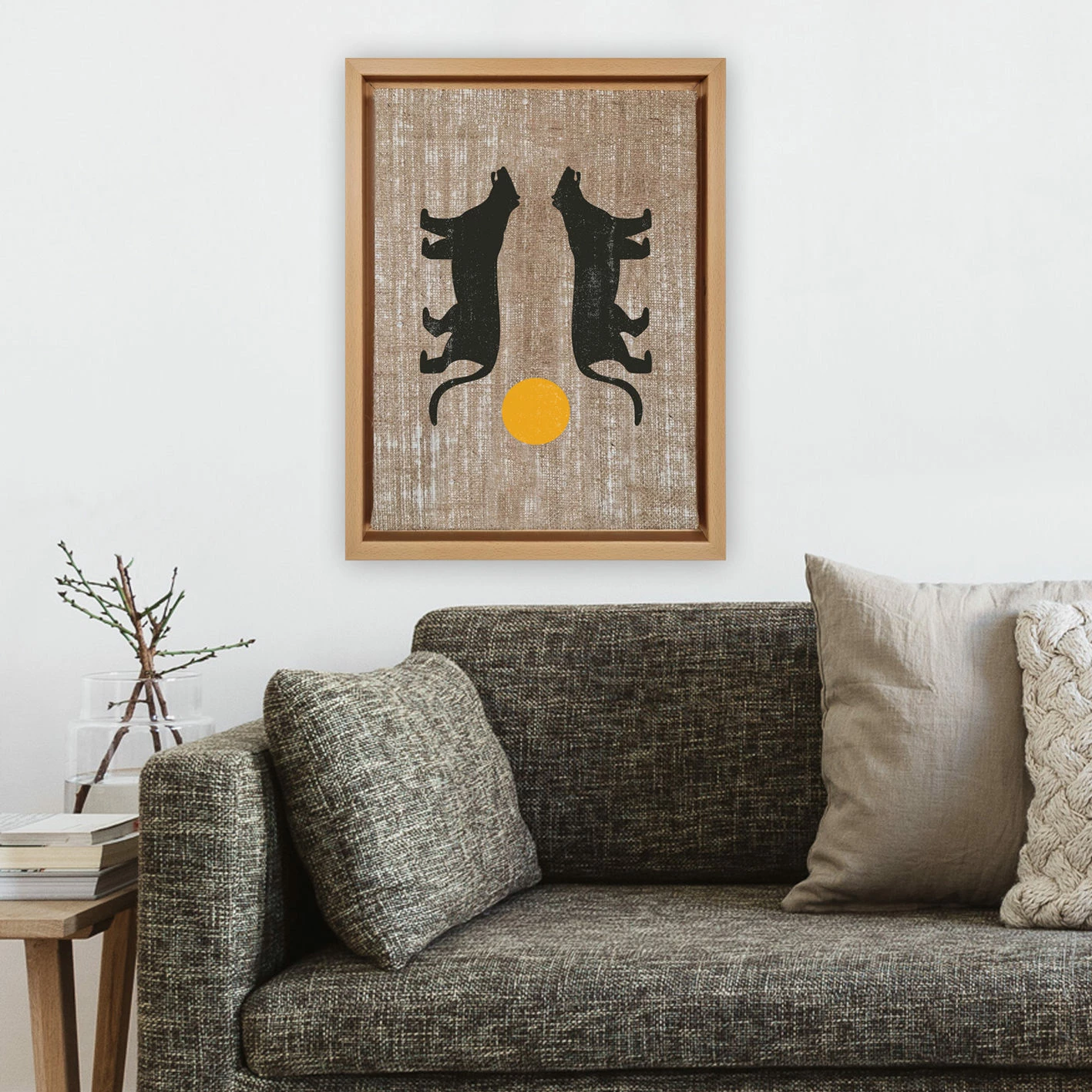 Pikturë dekorative në kanavacë, shumëngjyrëshe, Wallity, LNJ1812229978 - 96136, 96x136cm