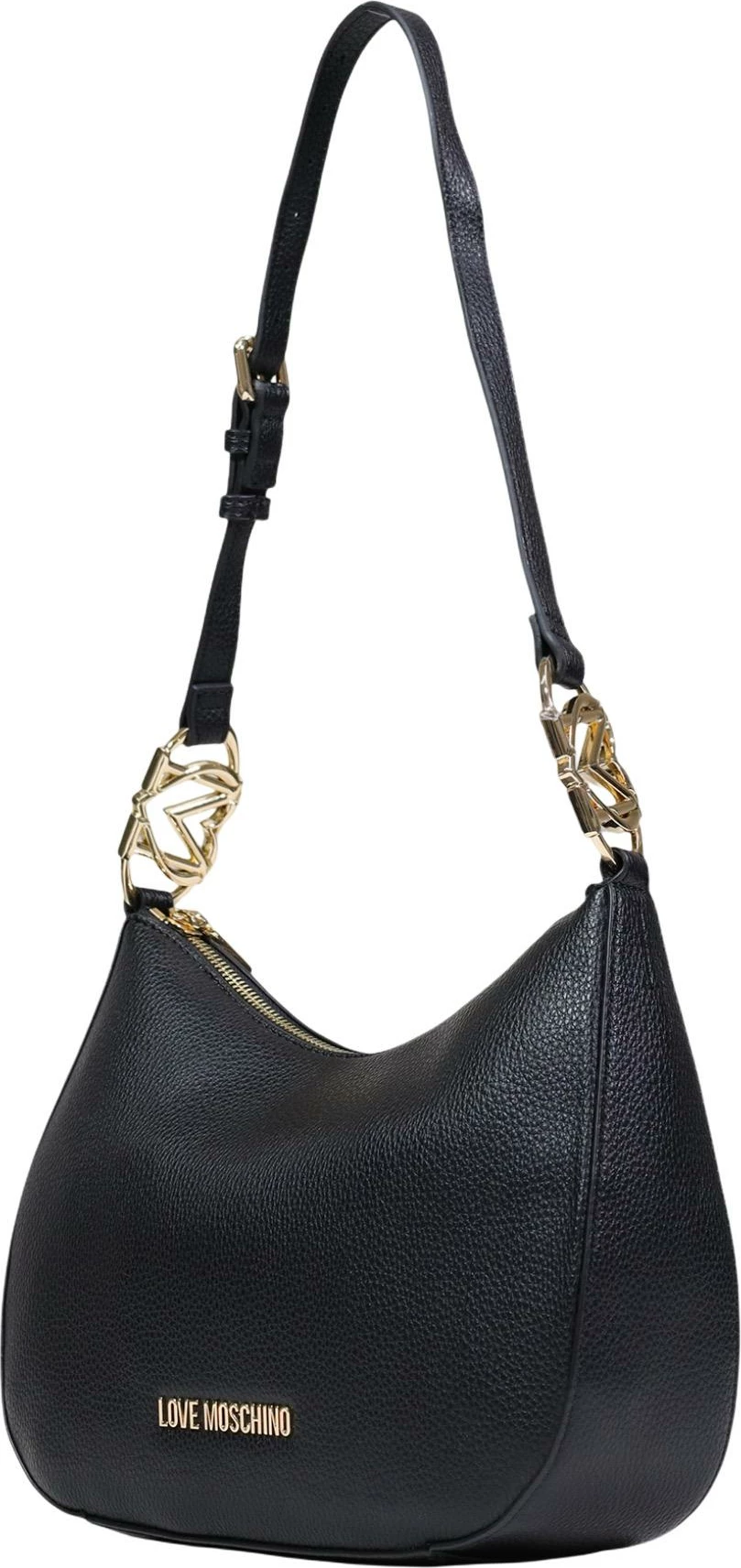 Çantë shpatulle Love Moschino JC4012PP1, e zezë