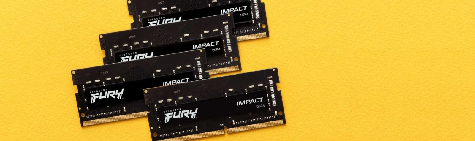 RAM memorje Kingston FURY Impact DDR4 SODIMM 32GB 3200MHz CL20, e zezë