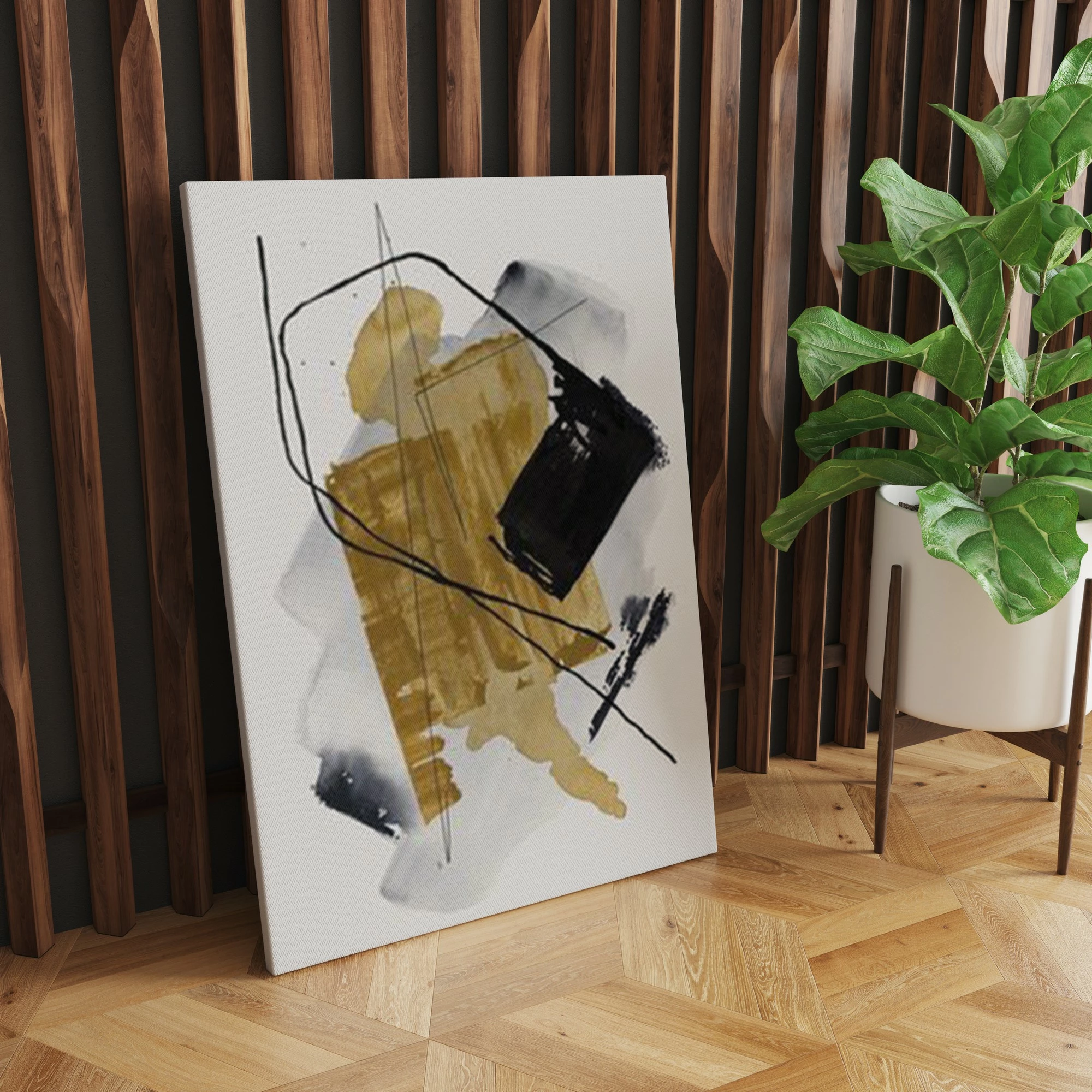 Pikturë dekorative në kanavacë, shumëngjyrëshe, Wallity ASR_CNV25-18, 50x70cm