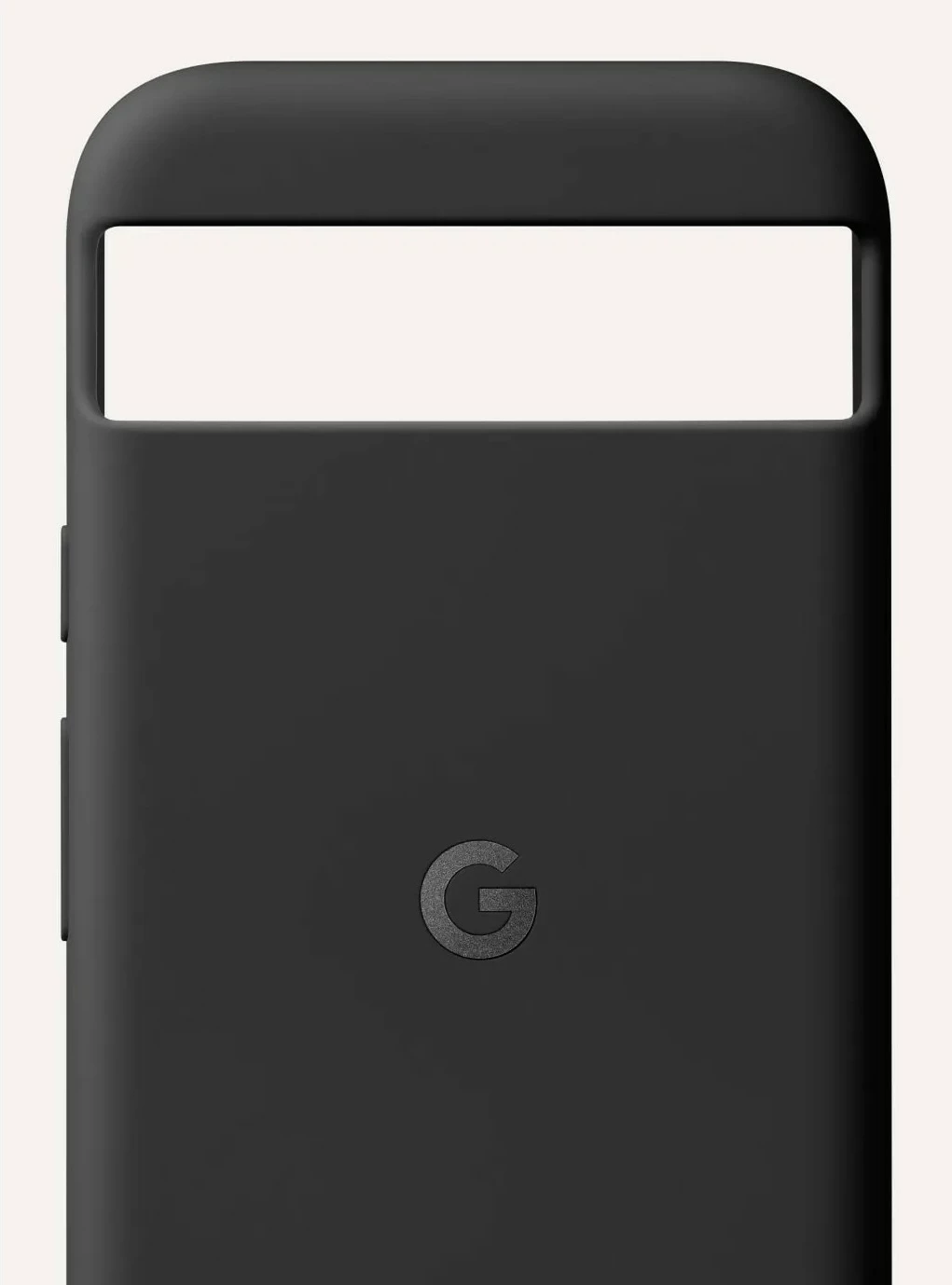 Mbështjellës Google Pixel 8a, polikarbonat/silikon, Obsidian