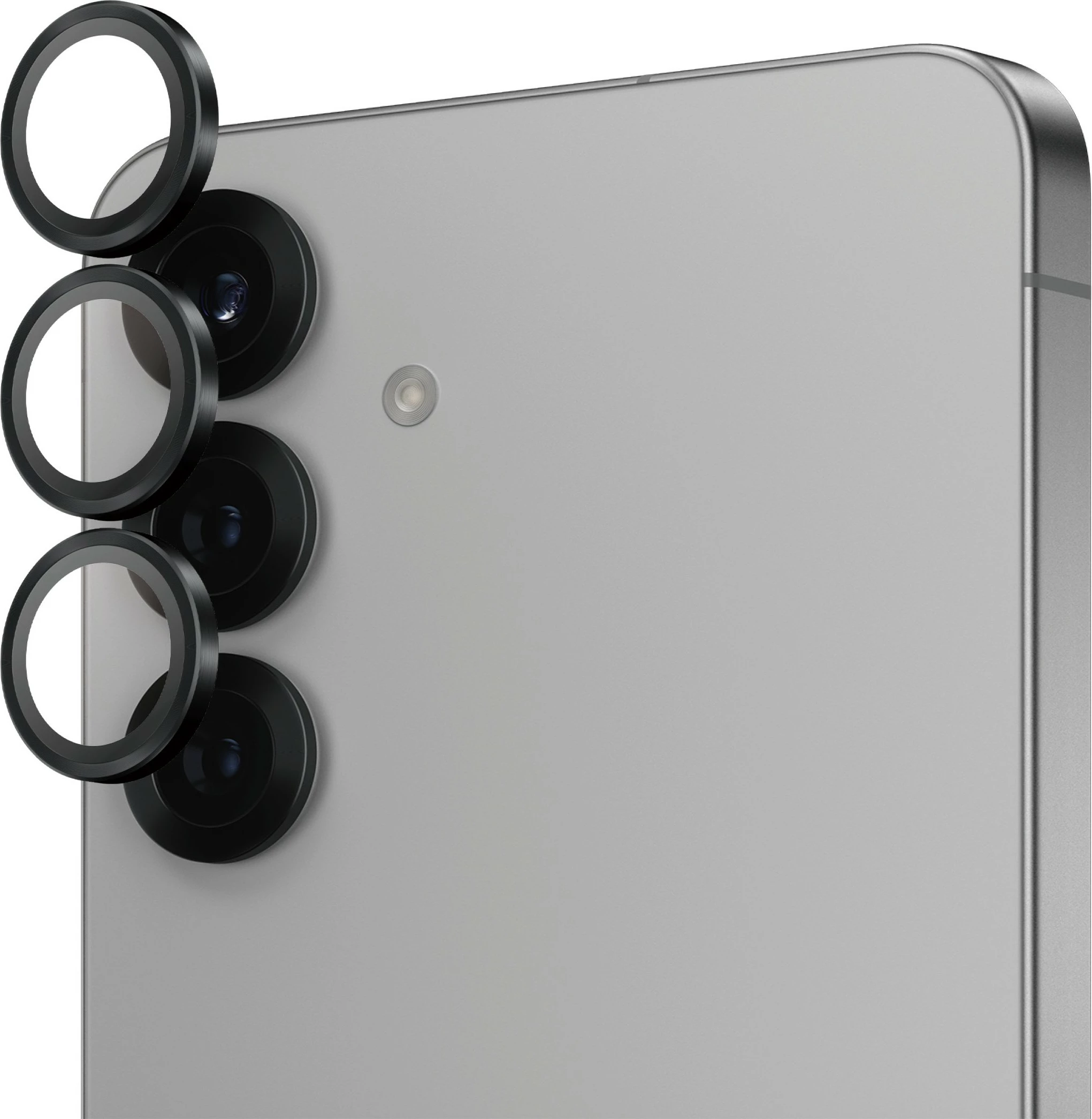 Mbrojtës lente PanzerGlass për Samsung Galaxy S25 Plus, i zi