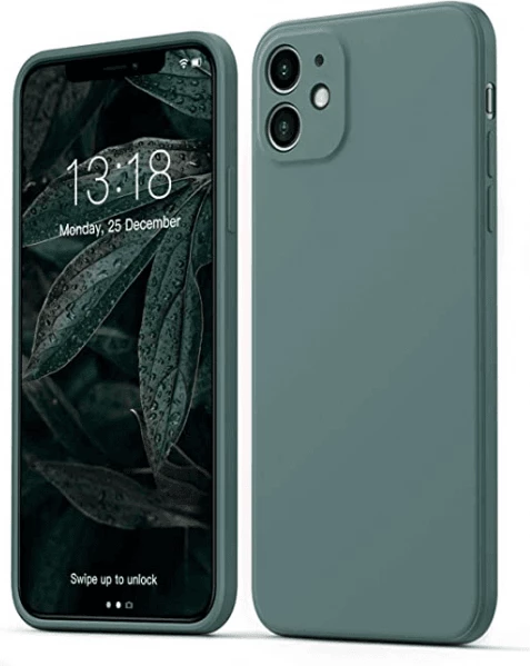 Mbështjellës silikoni ONASI për Xiaomi Redmi Note 13, i hollë, mat, jeshile e çelët