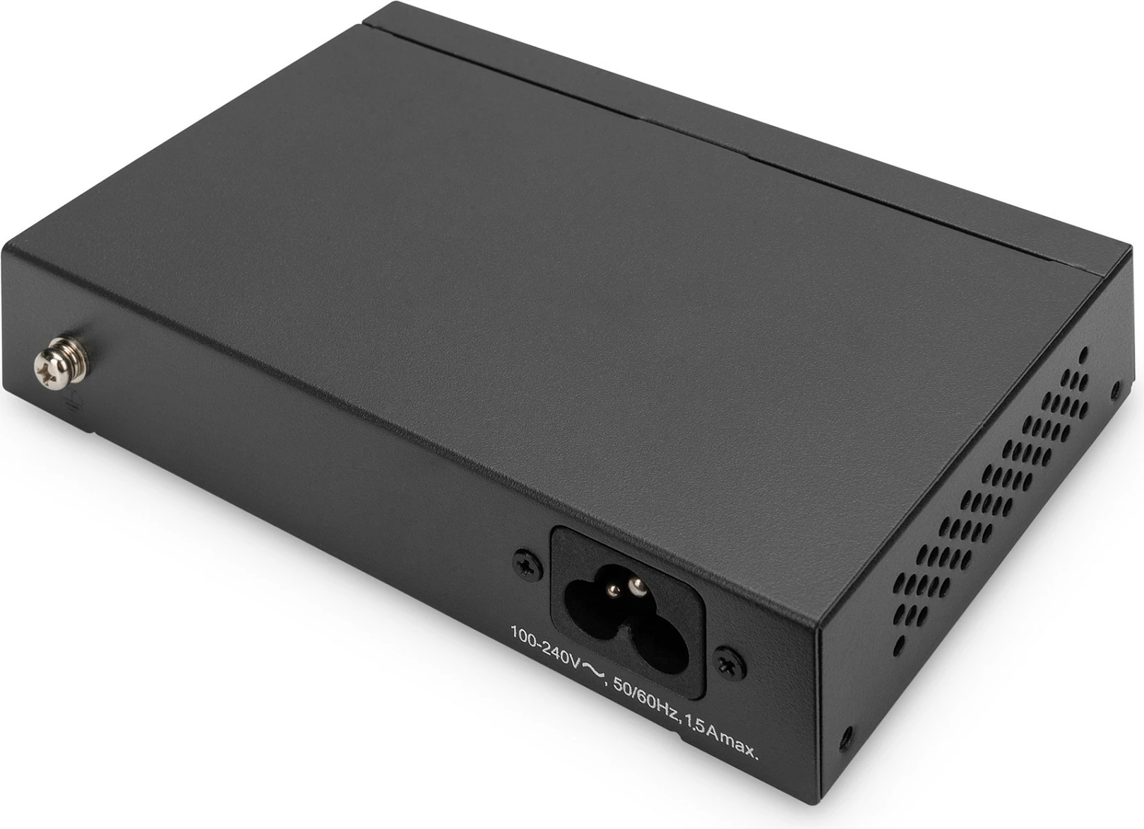 Switch Digitus Gigabit PoE 5-Port, unmanaged, 4x PoE + 1x Uplink, 60W, i zi