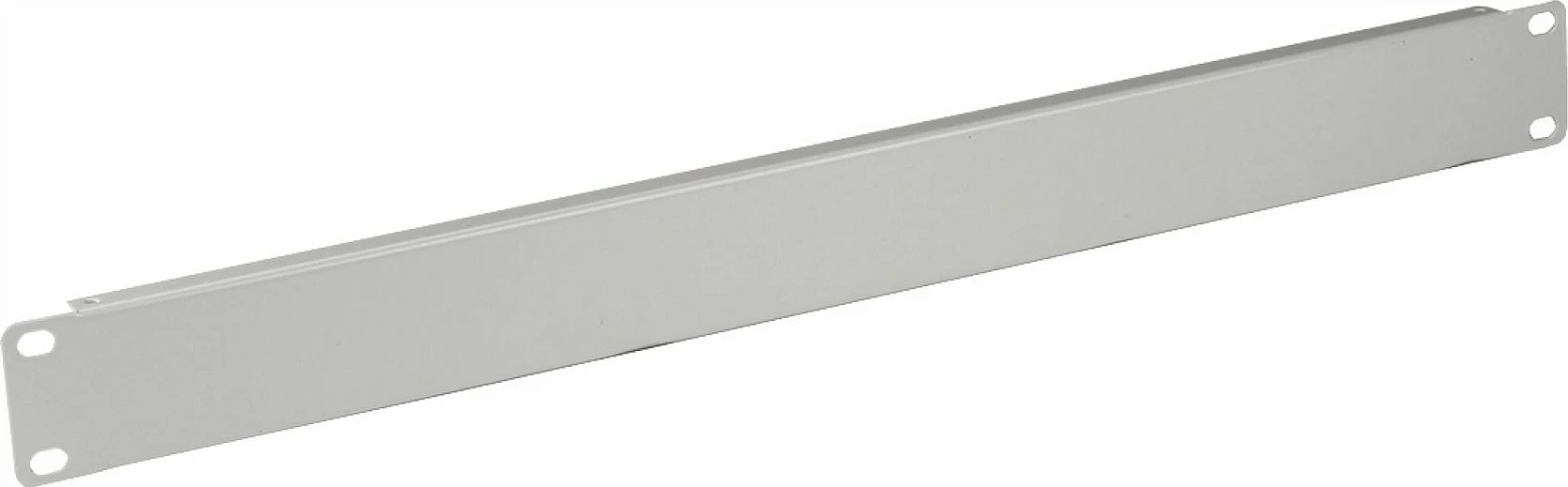 Panel i verbër 19" EFB Elektronik 1U, çelik, RAL7035 gri