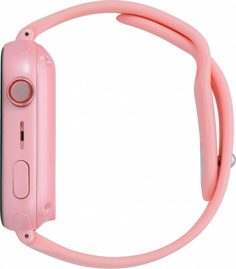 Smartwatch, Garett Electronics Kids N!ce Pro 4G 1.85" IPS, GPS LTE, për fëmijë, rozë