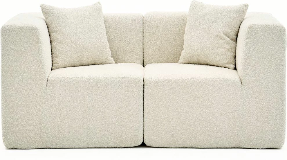 Divan dy vendësh Atelier del Sofa, krem, Raks