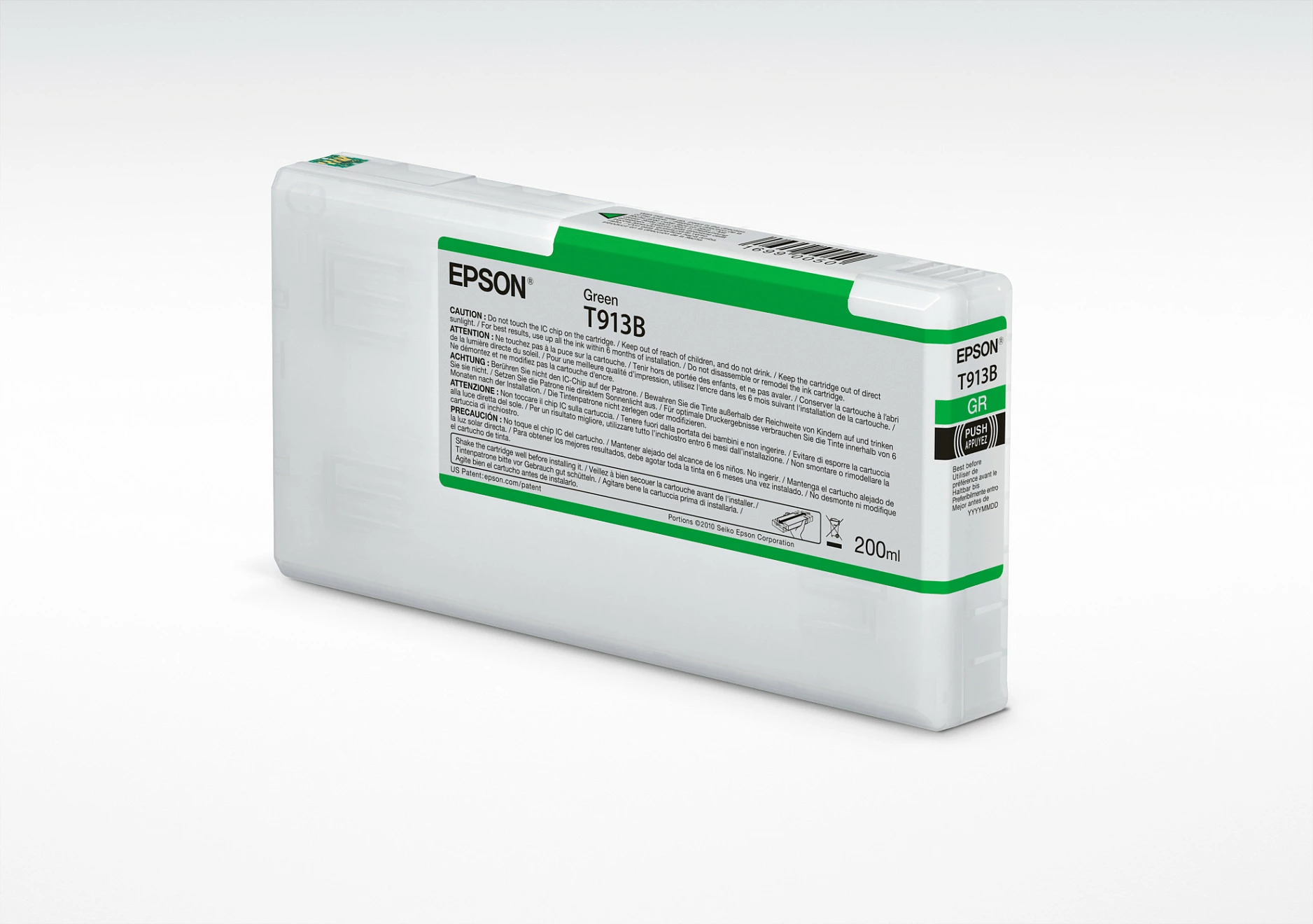 Kartrixh bojë Epson T913B (C13T913B00), 200ml, pigment, e gjelbër