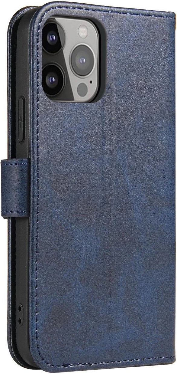 Mbështjellës magnetik me kapak Hurtel për iPhone 16e, Blu