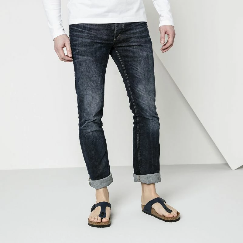Sandale flip-flop për meshkuj Birkenstock, të kaltra [Madhësia: 44]