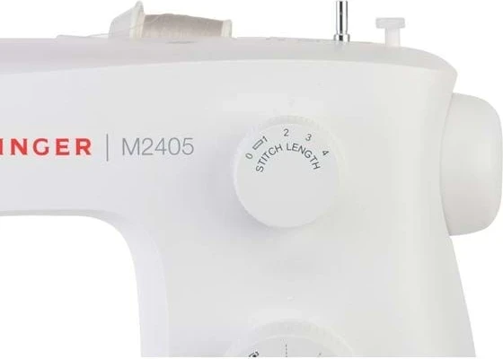 Makinë për qepje SINGER M2405, 70W, e bardhë 