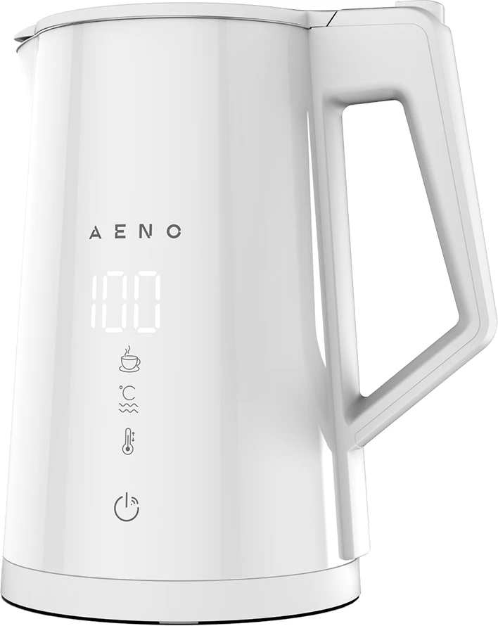 Çajnik elektrik smart AENO EK8S 1.7L 1850-2200W Wi‑Fi kontroll temperature, i bardhë