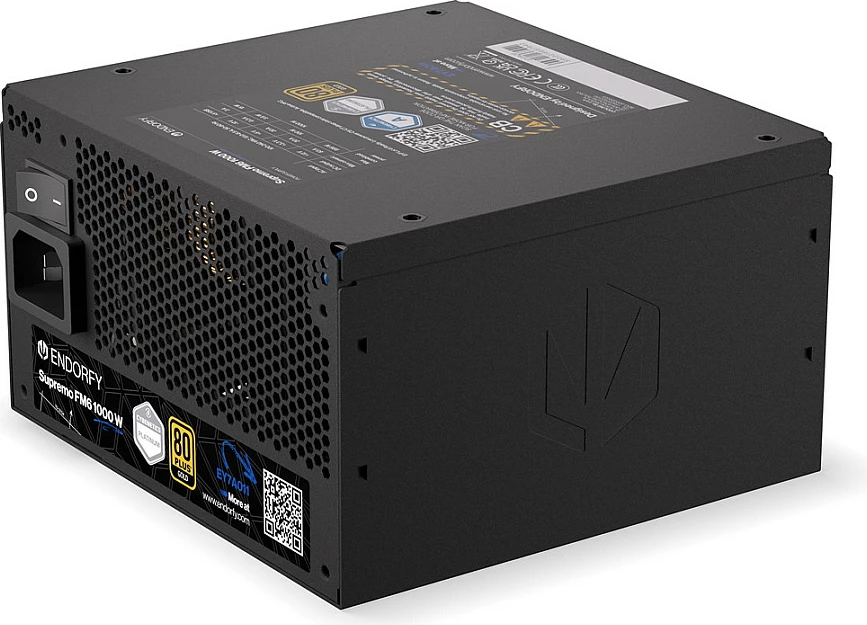 Furnizues rryme Endorfy Supremo FM6 1000W, 80 PLUS Gold, fully-modular, ATX 3.1, i zi