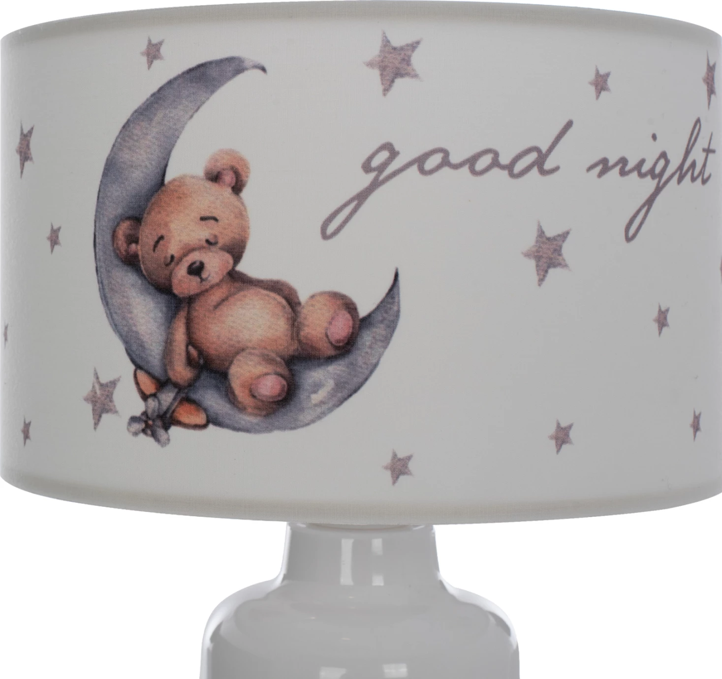 Llambë tavoline për fëmijë, FH7577.07, ngjyrë e bardhë, Φ24x32