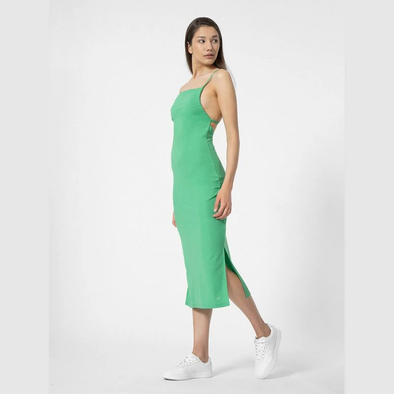 Fustan 4f për femra, jeshil