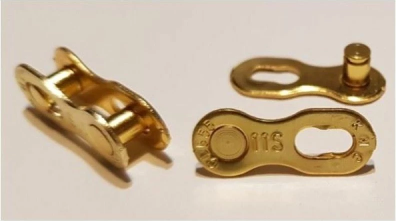 Lidhës zinxhiri për biçikletë KMC, i artë